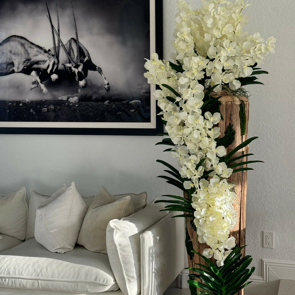 Artificial Orchid Plant